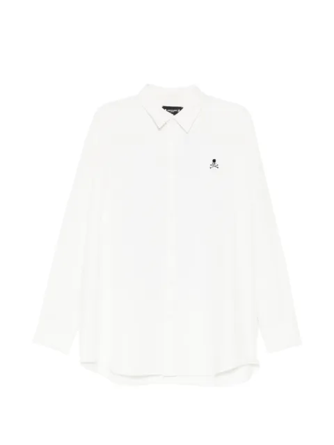 Mastermind Japan x Trippy Mikio Art graphic-print layered shirt