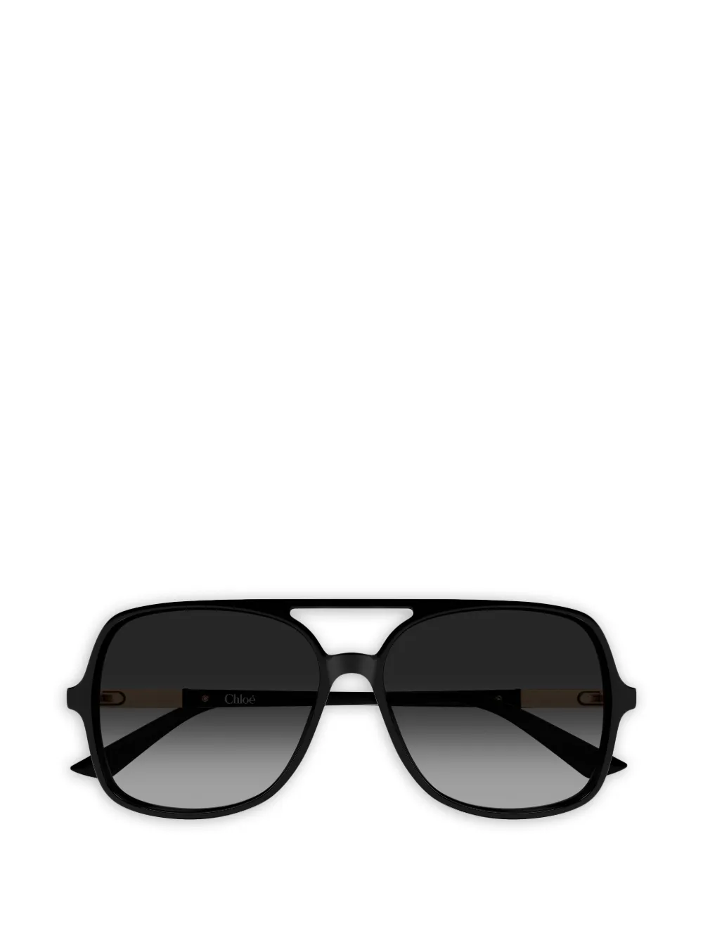 Chloé Eyewear pilot-frame sunglasses - Nero