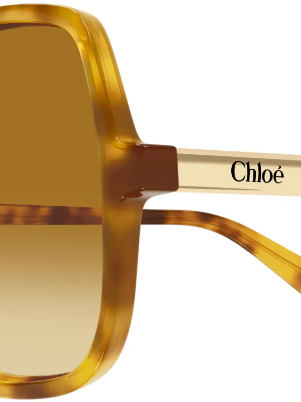 Chloé Eyewear Judy サングラス | ブラウン | FARFETCH JP