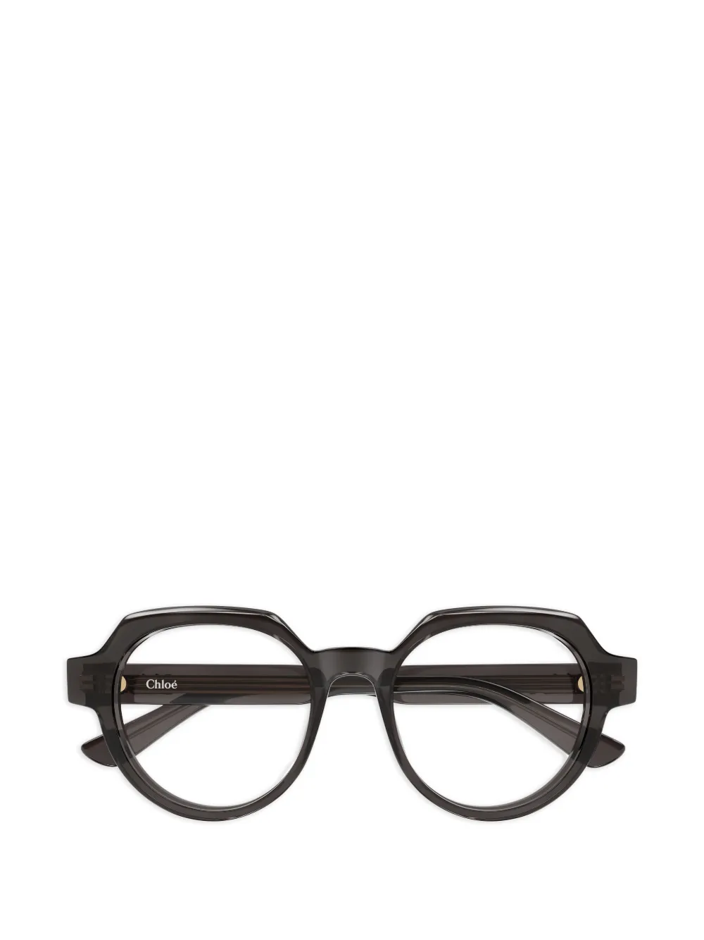 Chloé Eyewear round-frame glasses - Grigio