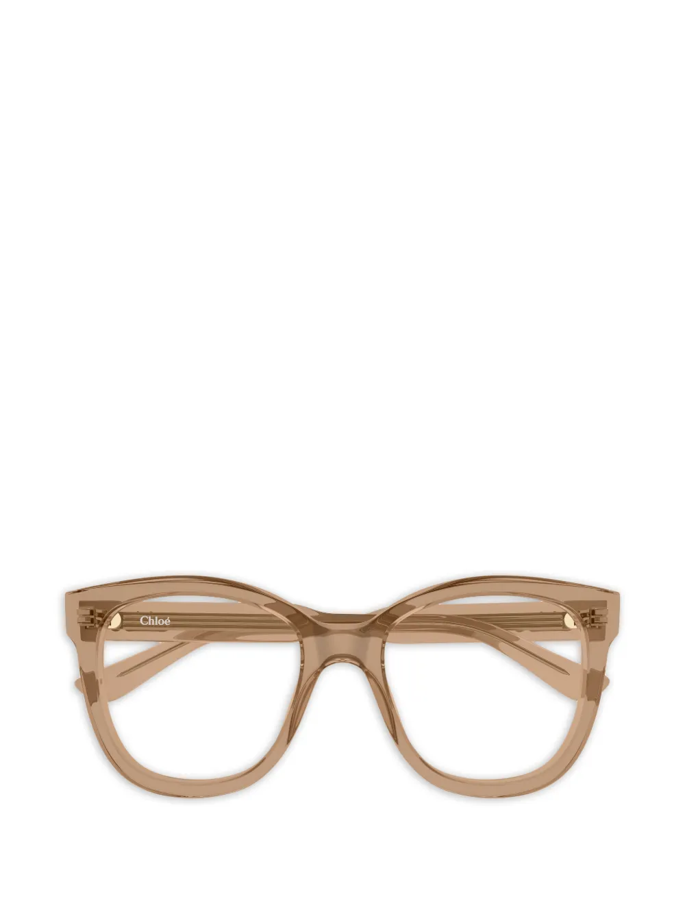 Chloé Eyewear cat-eye glasses - Toni neutri