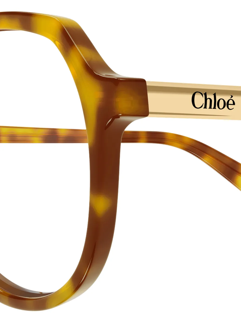  Chloé Eyewear Lunettes De Vue à Monture Pilote - Marron 
