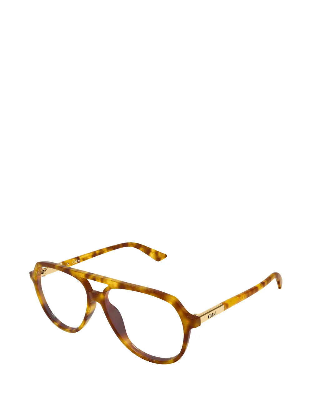  Chloé Eyewear Lunettes De Vue à Monture Pilote - Marron 