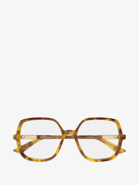 Chloé Eyewear نظارة بإطار كبير