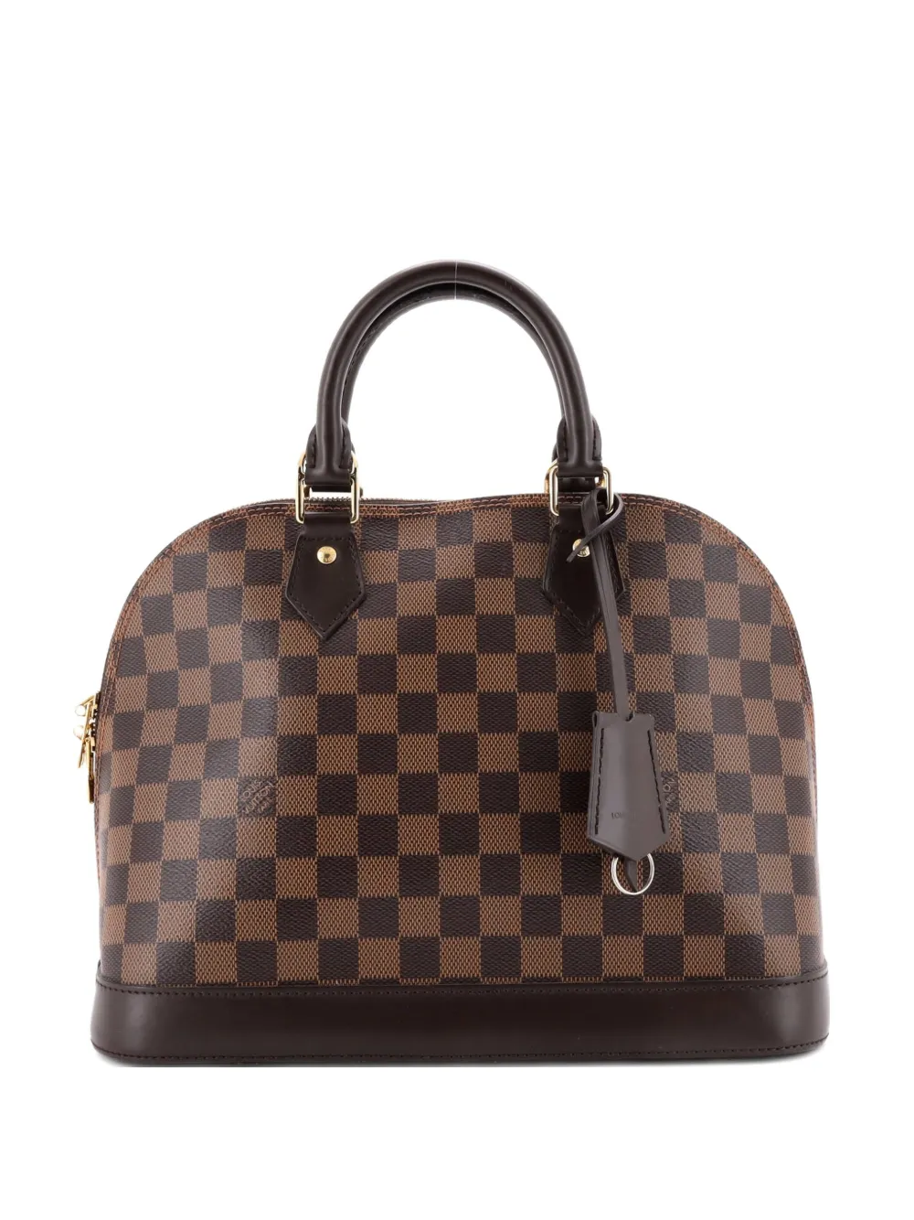 Louis Vuitton Pre-Owned Alma Handbag Damier PM satchel - Marrone