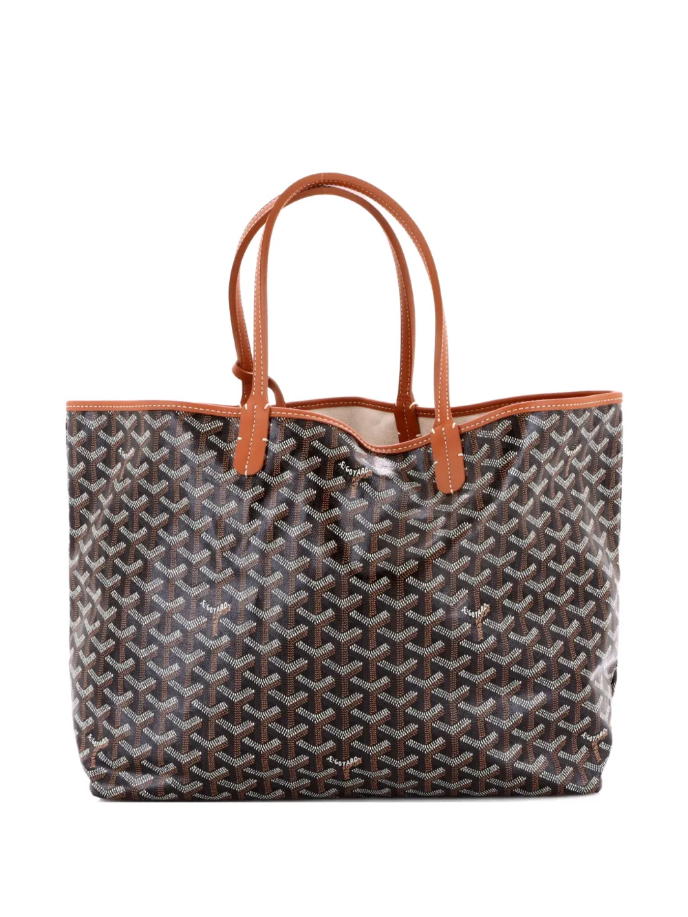 Goyard Pre-Owned Saint Louis Coated Canvas PM tote bag - Marrone