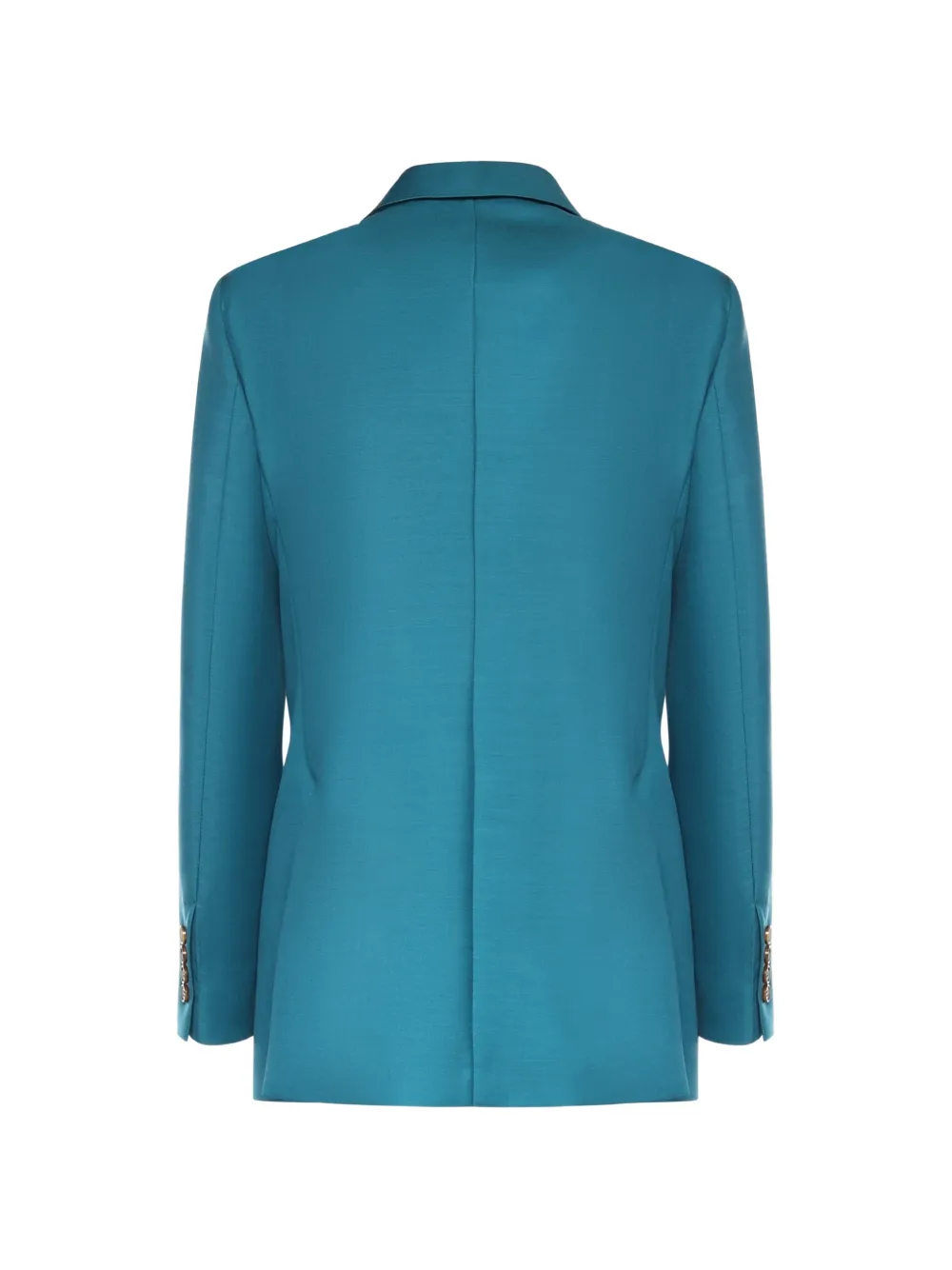  Max Mara Buttoned Double-breasted Blazer - Blue 