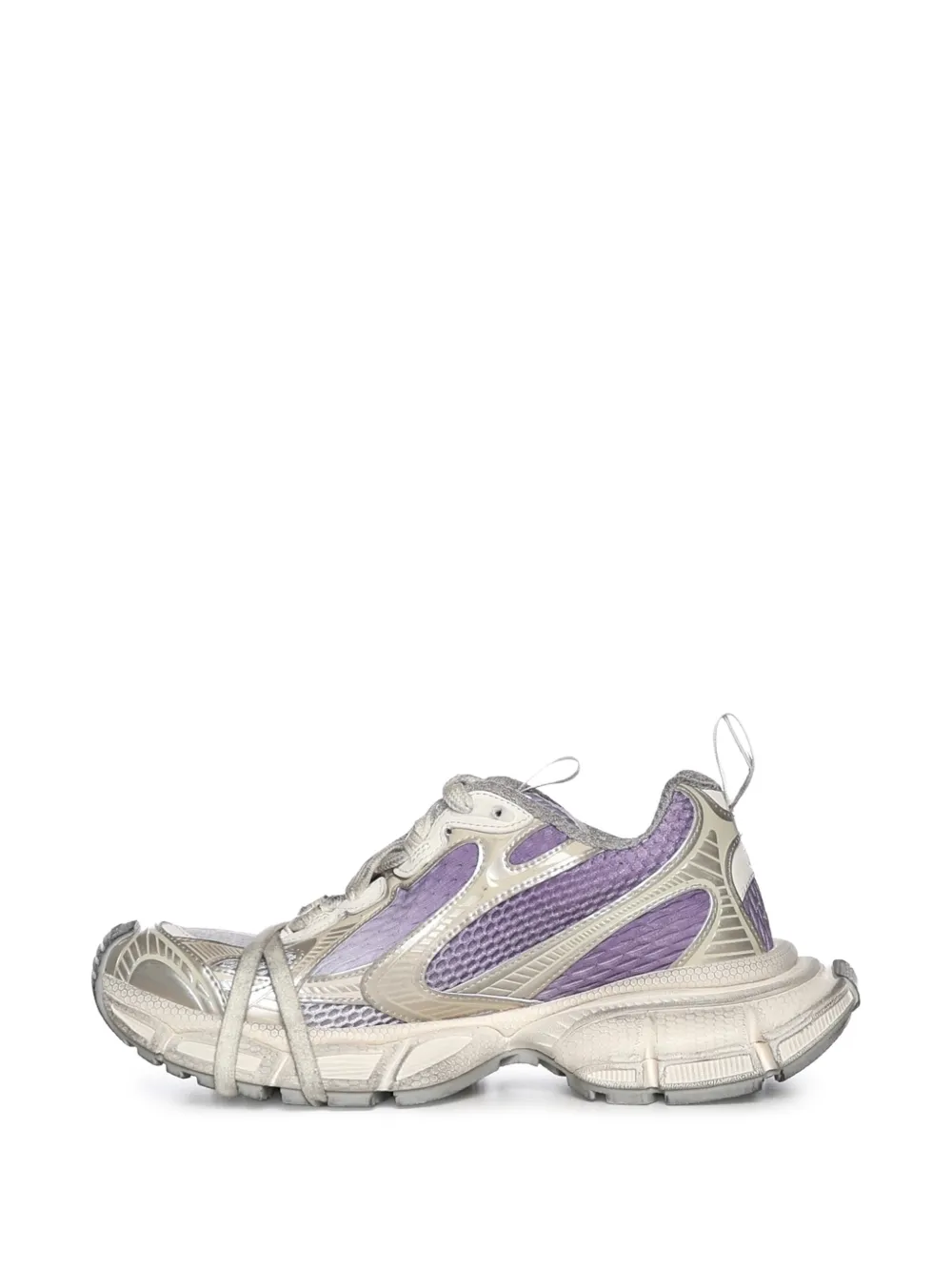Balenciaga 3XL Gradient Shoes in Grey, view 4