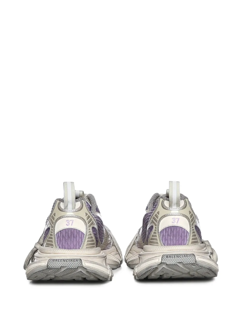 Balenciaga 3XL Gradient Shoes in Grey, view 3