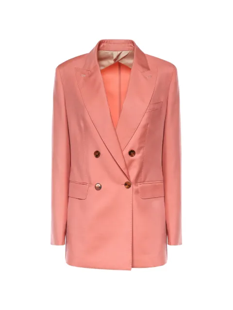 Max Mara double-breasted peak-lapel blazer