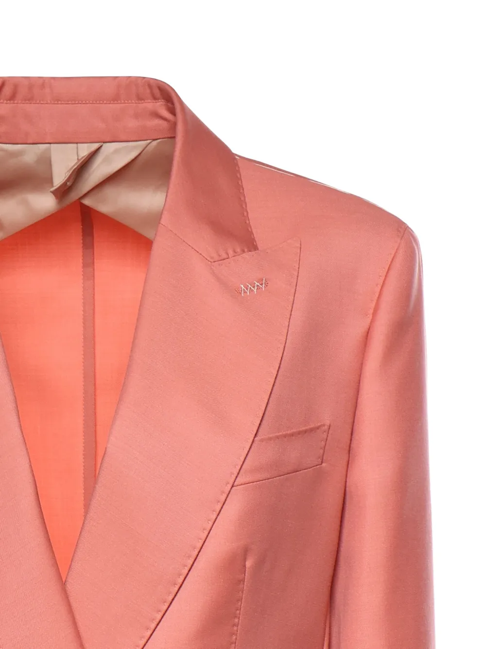 Max Mara Blazer met dubbele rij knopen Roze