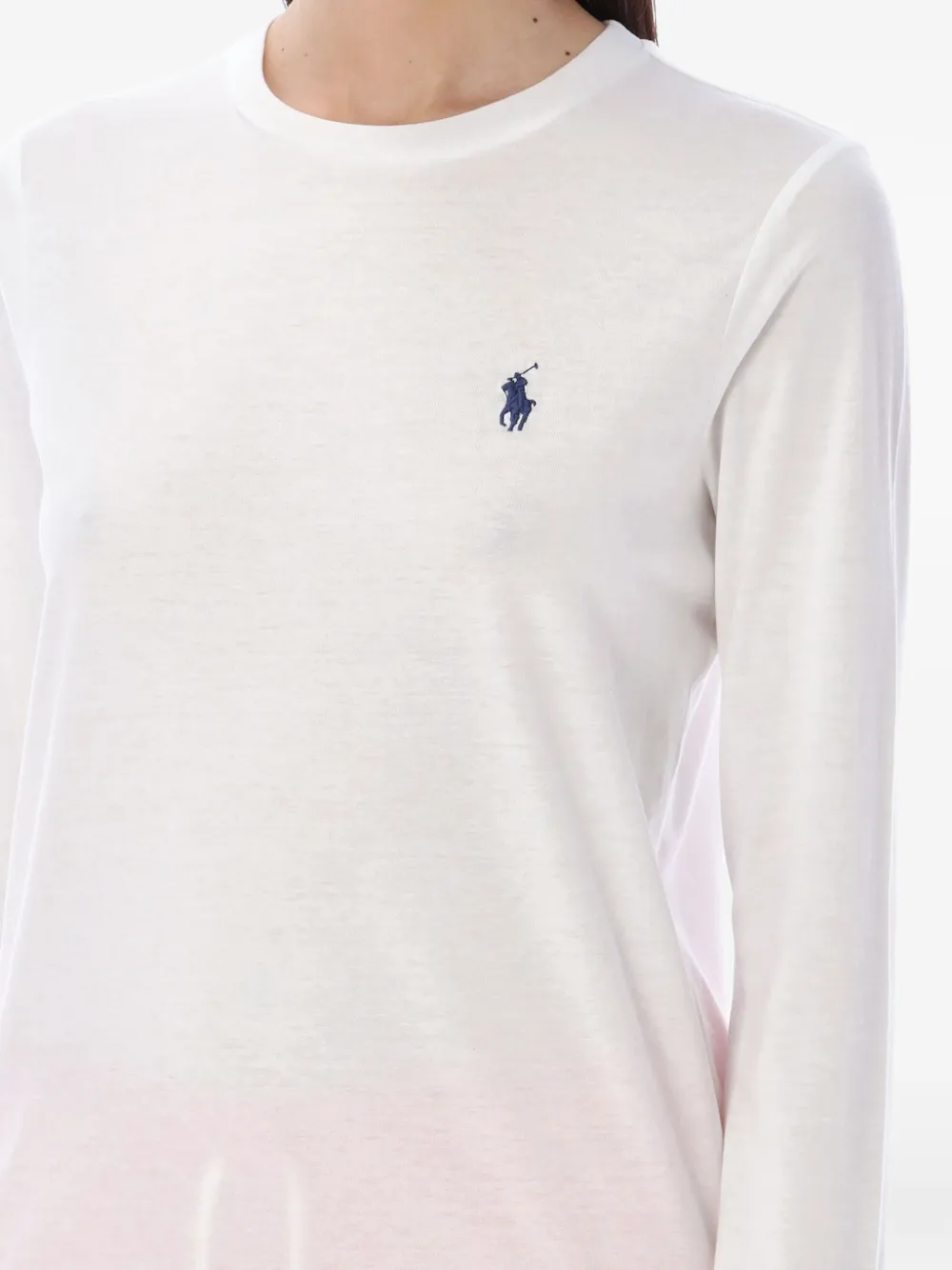 Polo Ralph Lauren T-shirt met geborduurd logo Wit