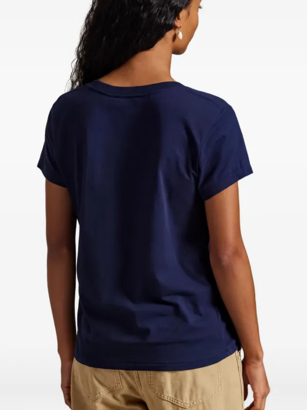 Polo Ralph Lauren Vネック Tシャツ | ブルー | FARFETCH JP