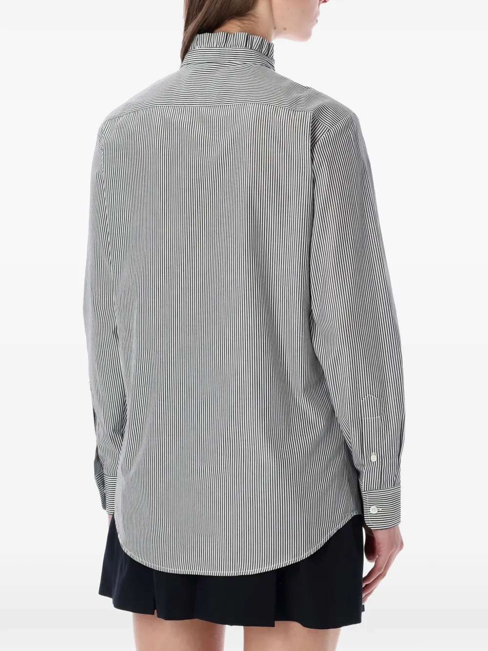Stripe-Pattern Shirt