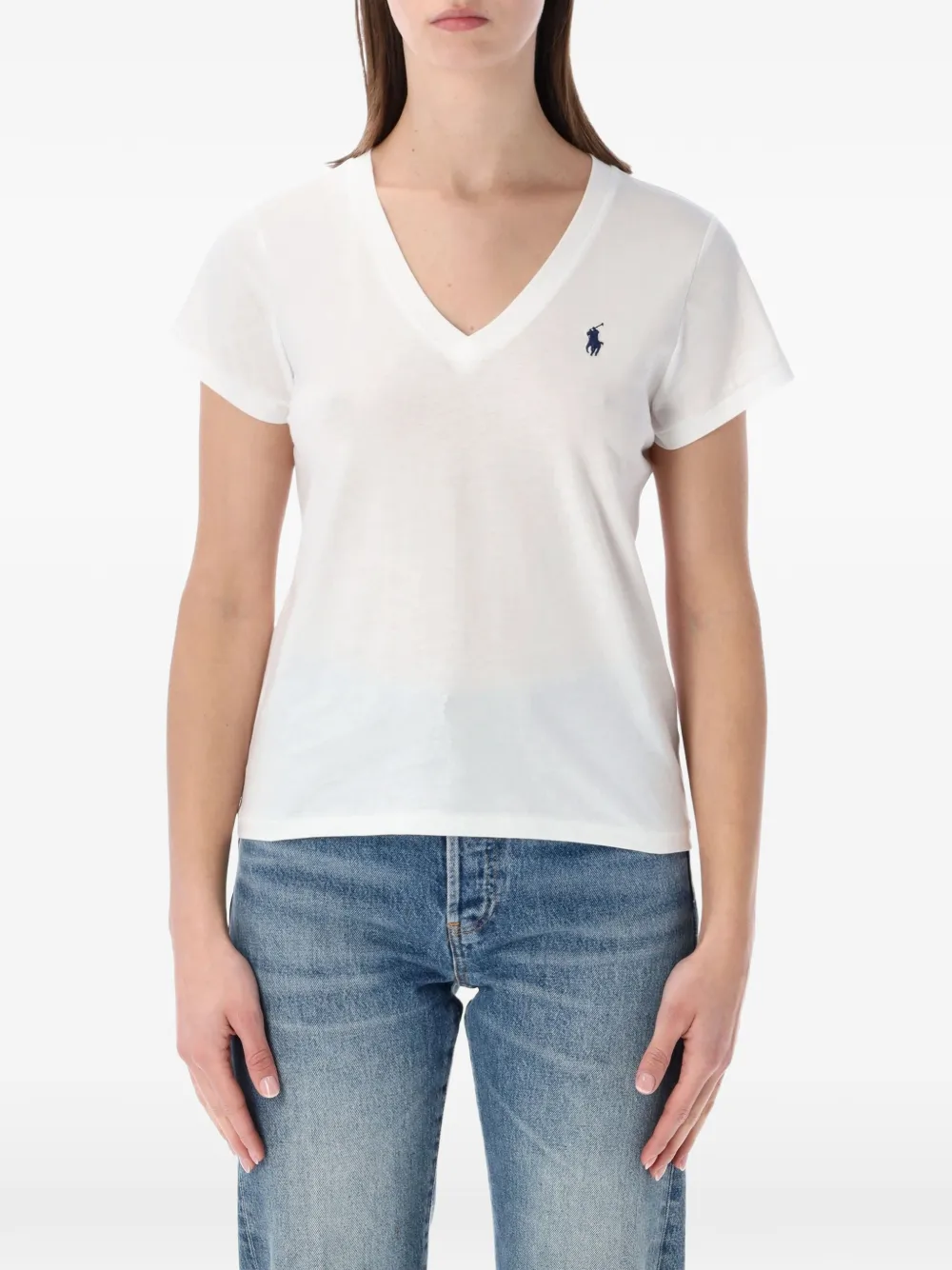 Polo Ralph Lauren V-neck T-shirt - Bianco