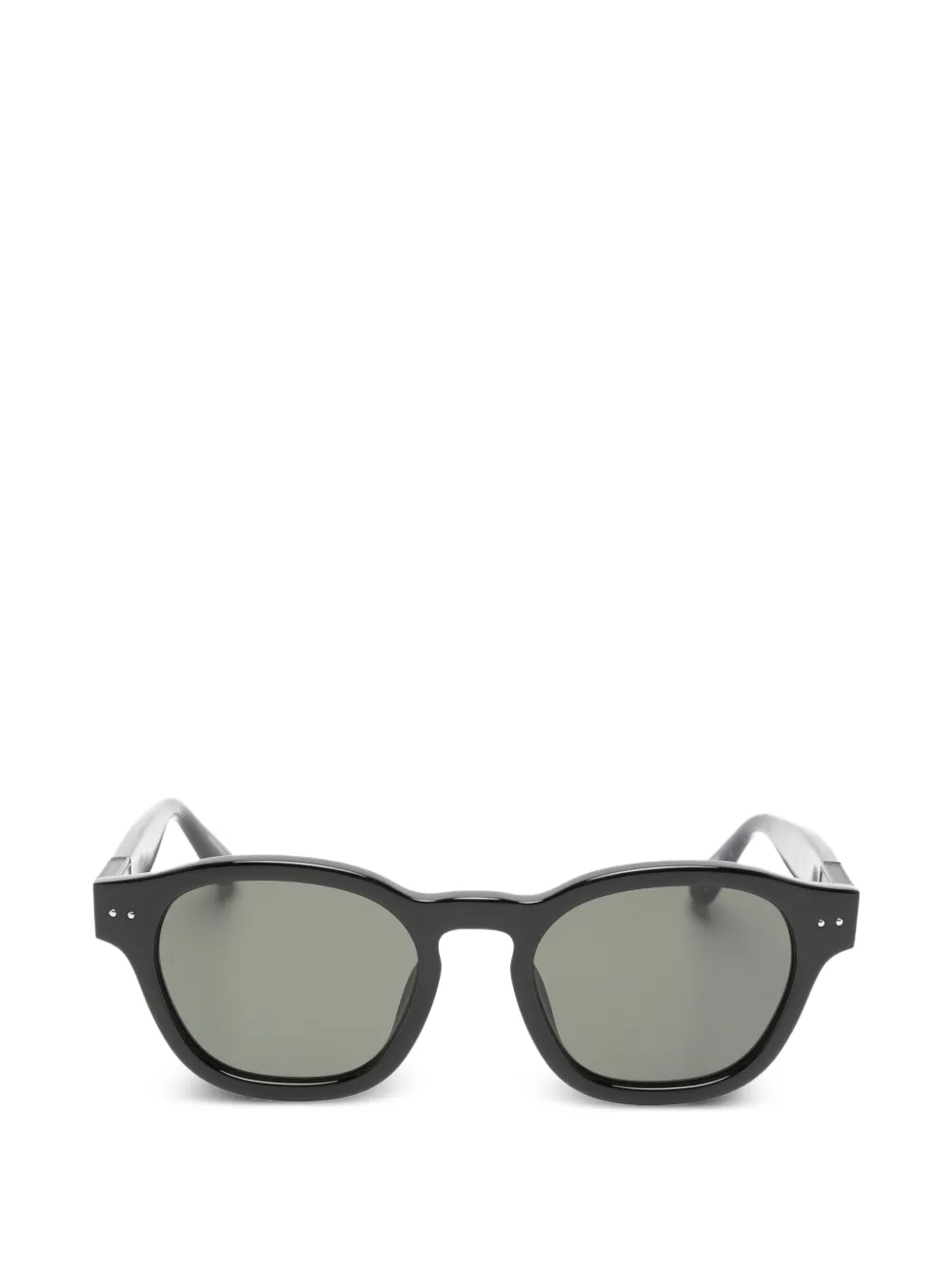 Linda Farrow Occhiali da sole Talbot tondi - Nero