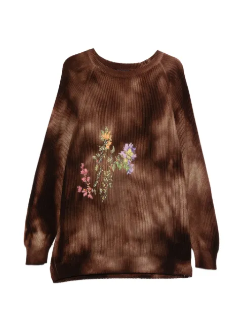 A.N.G.E.L.O. Vintage Upcycling embroidered sweater