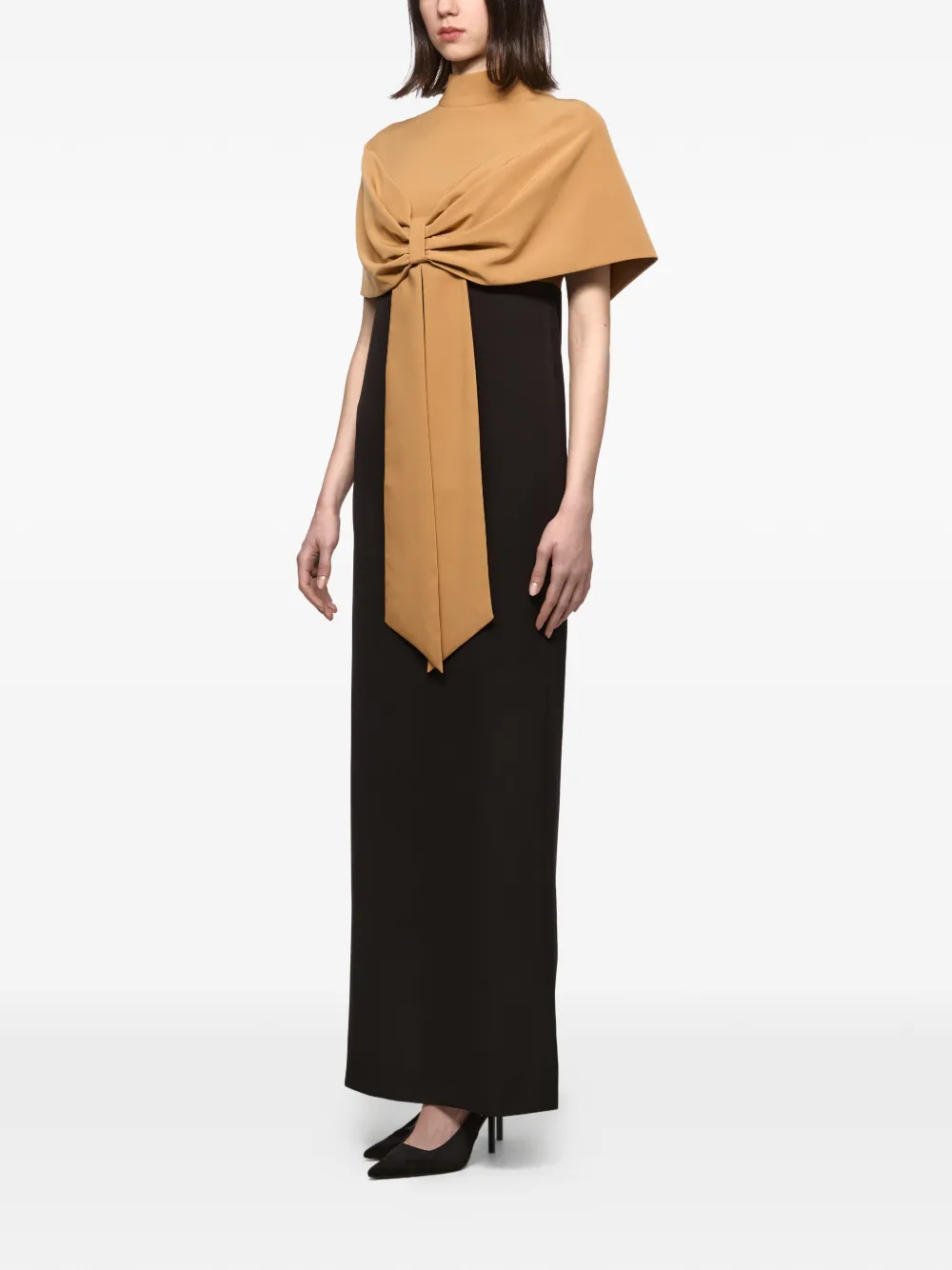 Atu Body Couture Jurk met strik Zwart