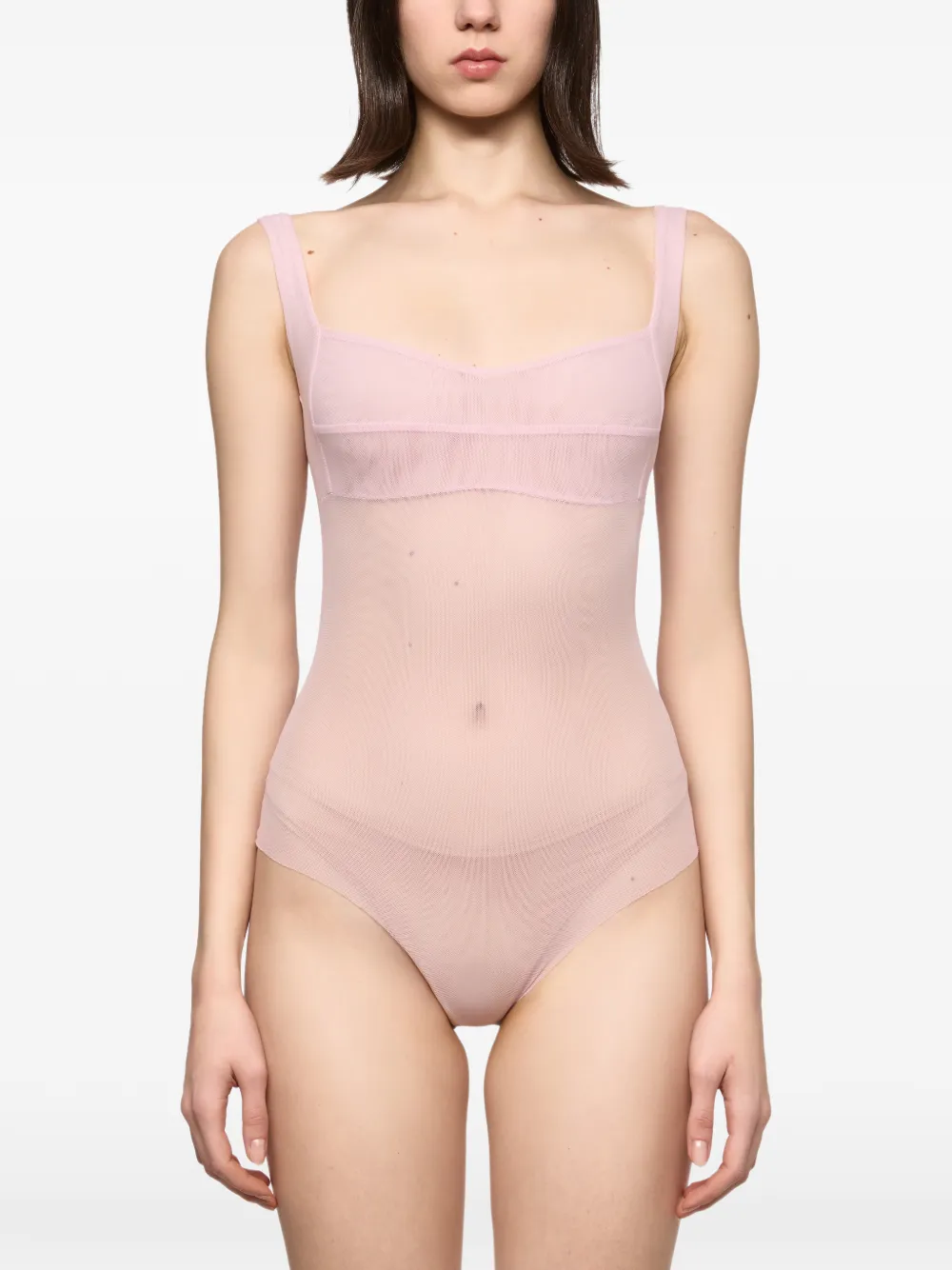 Atu Body Couture zip-fastening bodysuit - Rosa