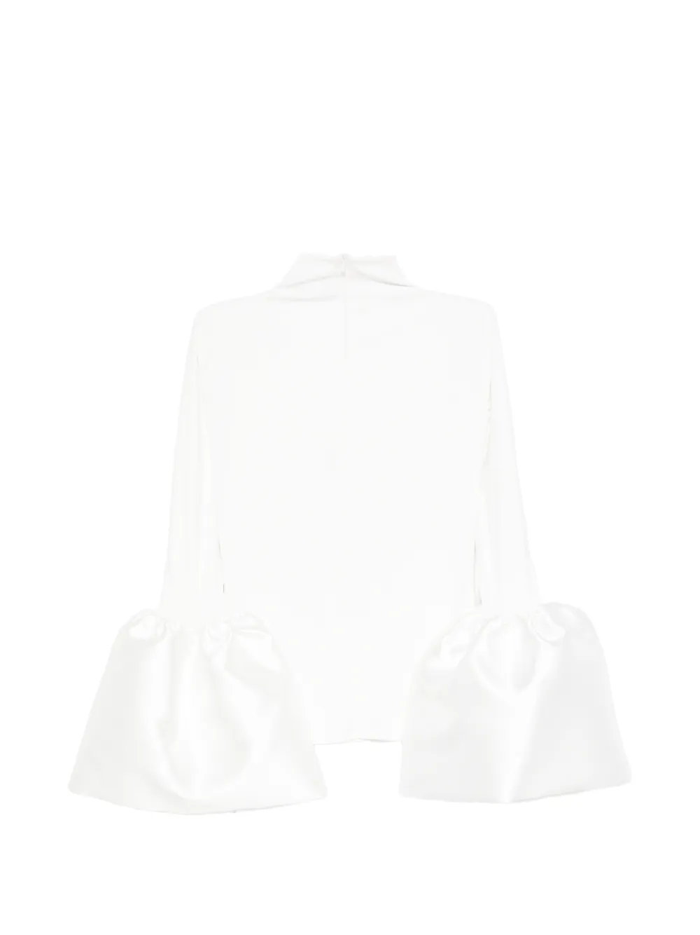  Atu Body Couture Bell-sleeve Top - White 