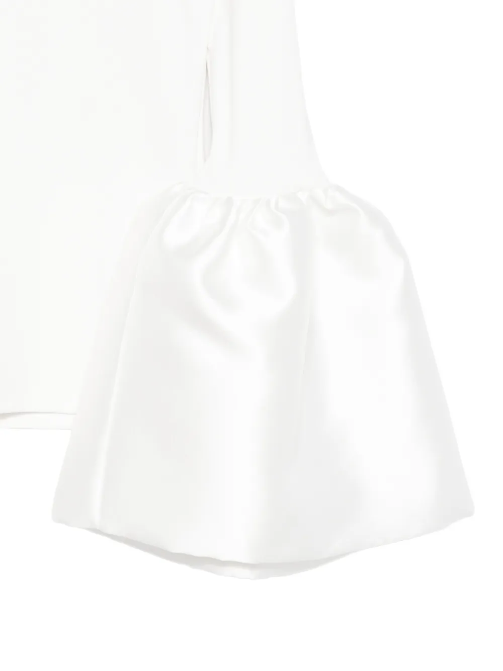  Atu Body Couture Bell-sleeve Top - White 