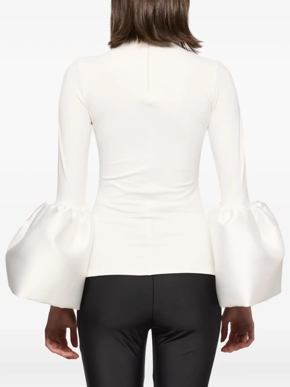 Atu Body Couture Top met klokmouwen Wit