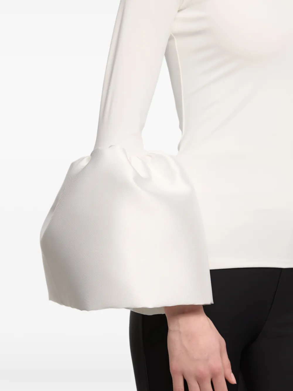 Atu Body Couture Top met klokmouwen Wit