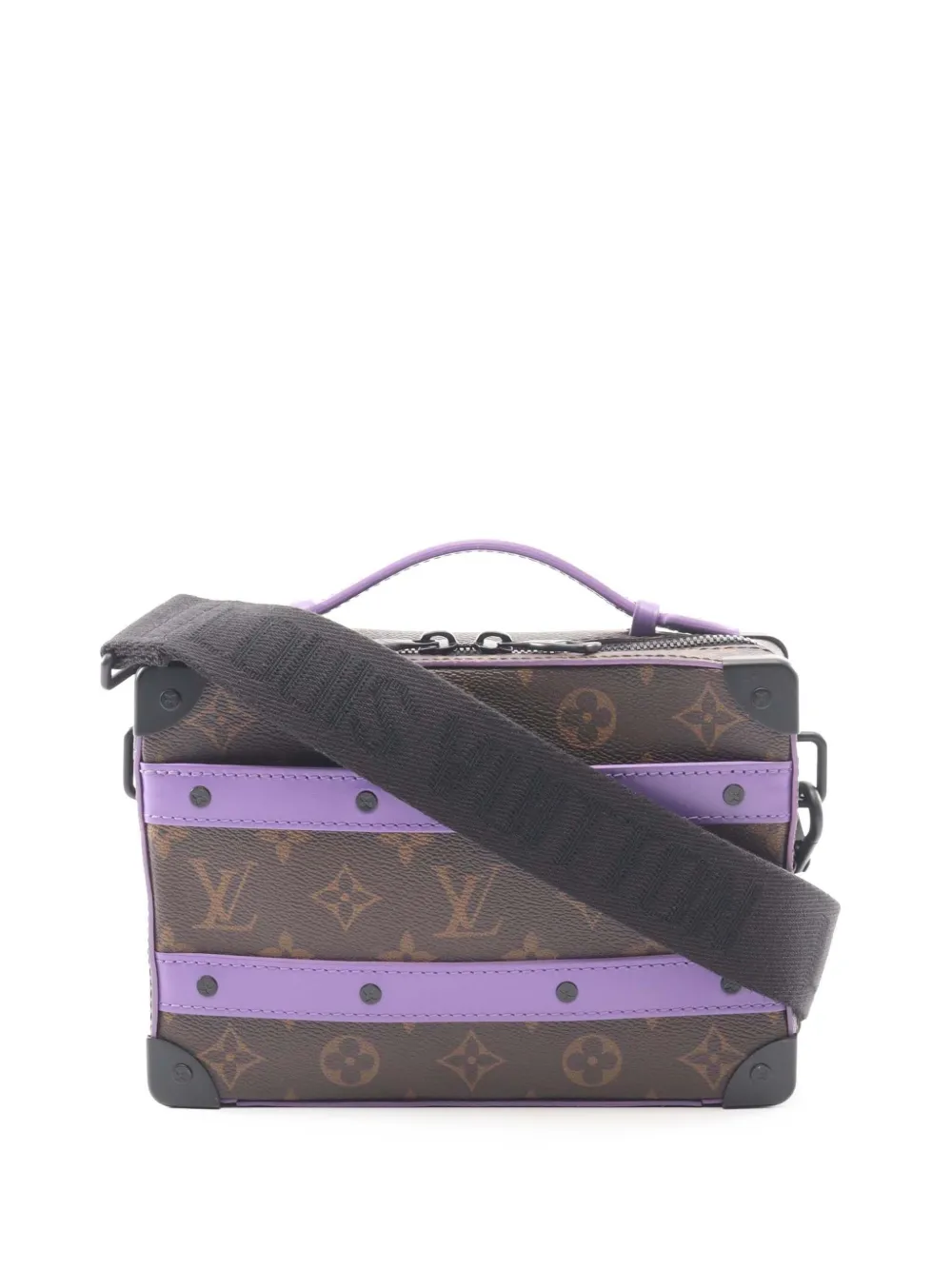 Louis Vuitton Pre-Owned 2010-2026 Monogram Macassar Handle Soft Trunk satchel - Marrone