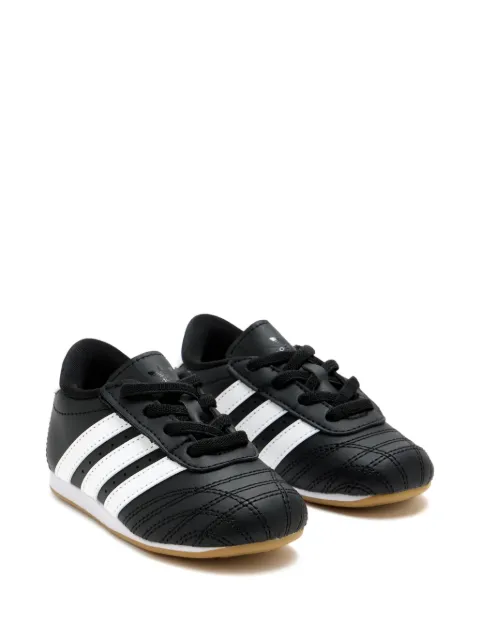 adidas Kids striped lace-up sneakers