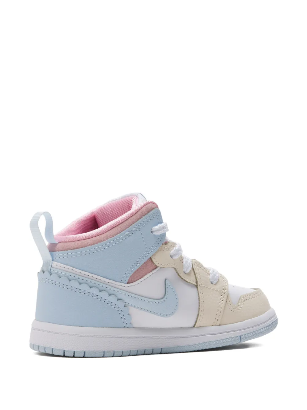 Nike Jordan 1 Mid SE sneakers met hart-label Wit