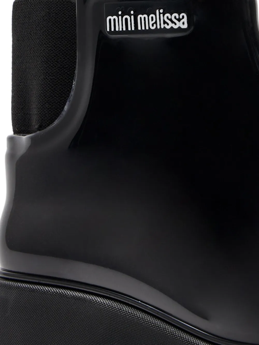 Mini Melissa Elastische laarzen Zwart