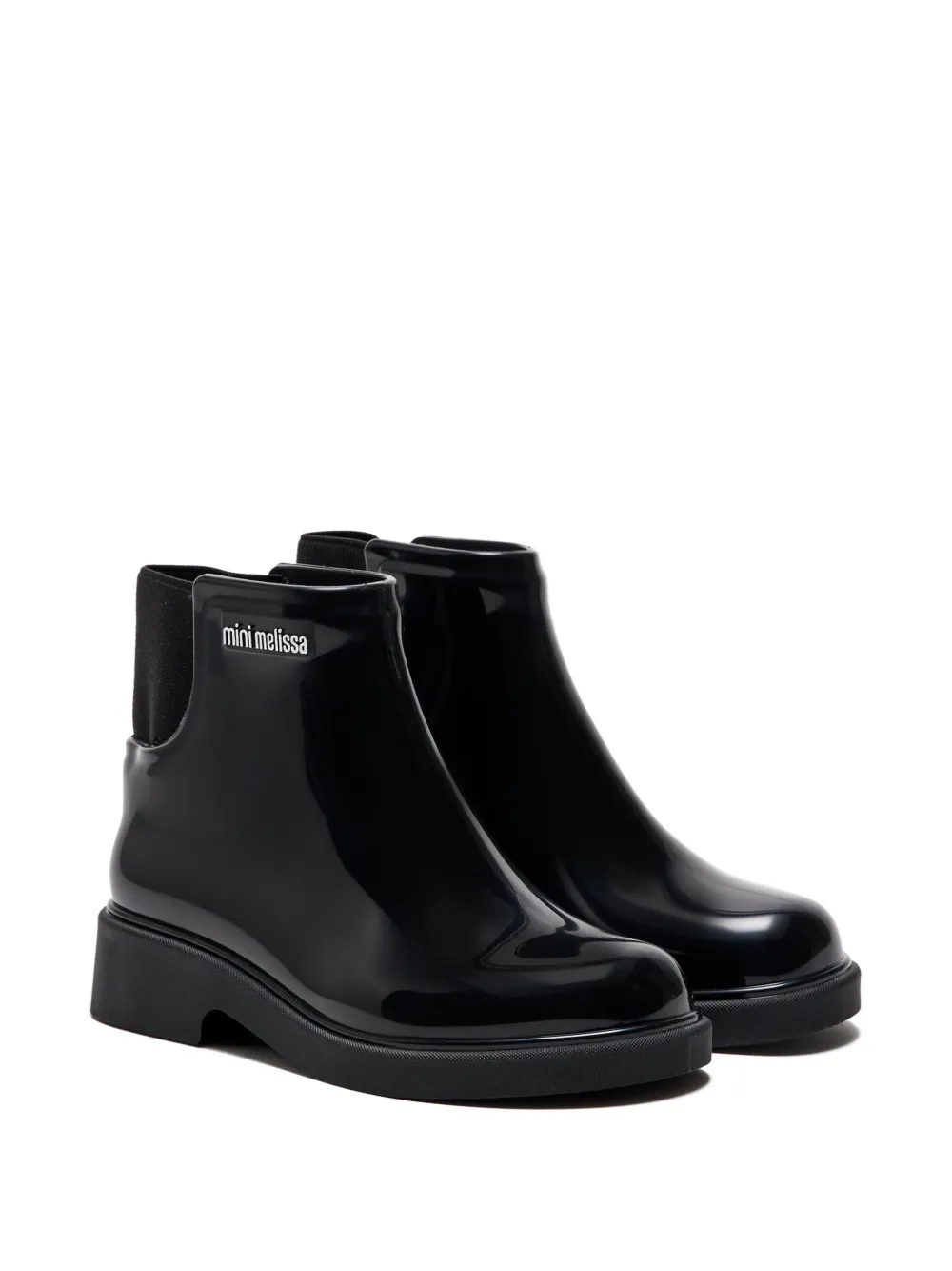 Mini Melissa elasticated boots - Nero