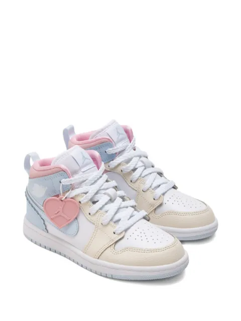 Nike Jordan 1 Mid SE heart-tag sneakers