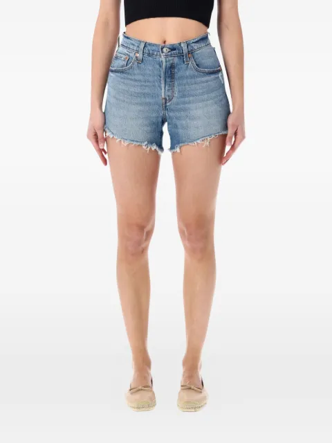 Levi's 501® Curve frayed shorts