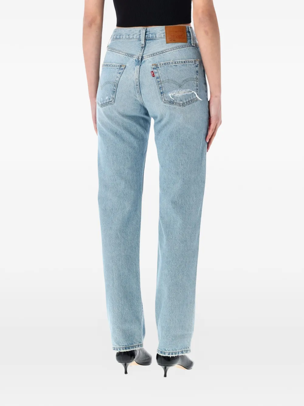 Levi's 501 '90s gerafelde jeans Blauw
