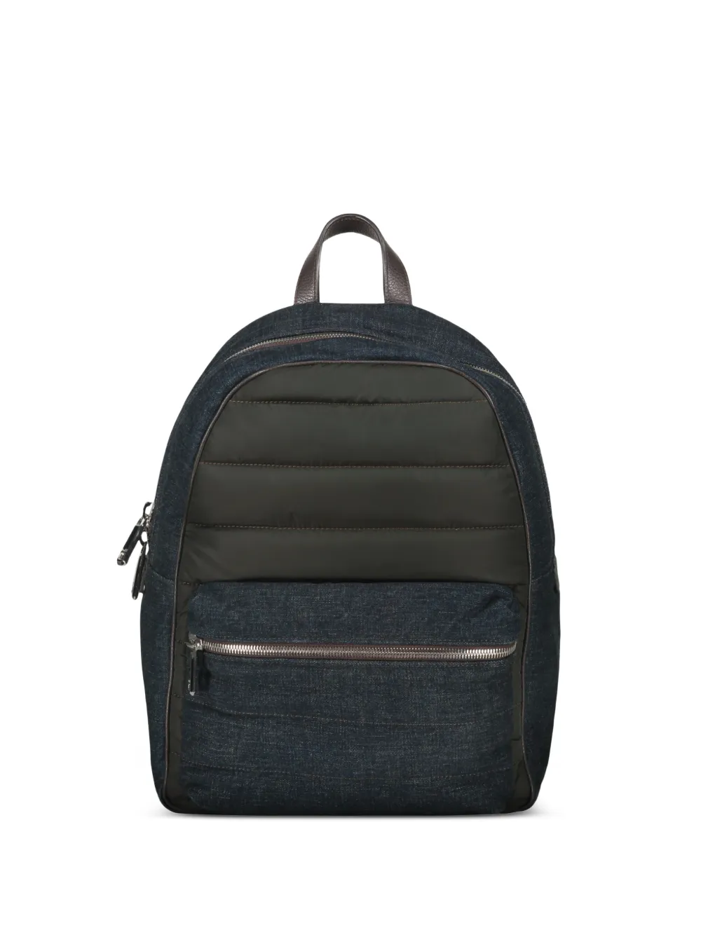 Moorer zip pocket backpack - Blu
