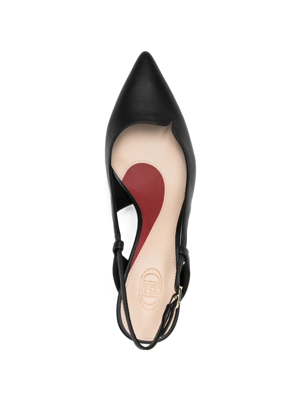 LIU JO Slingback pumps met puntige neus Zwart