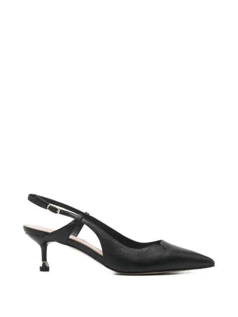 LIU JO nappa leather slingbacks