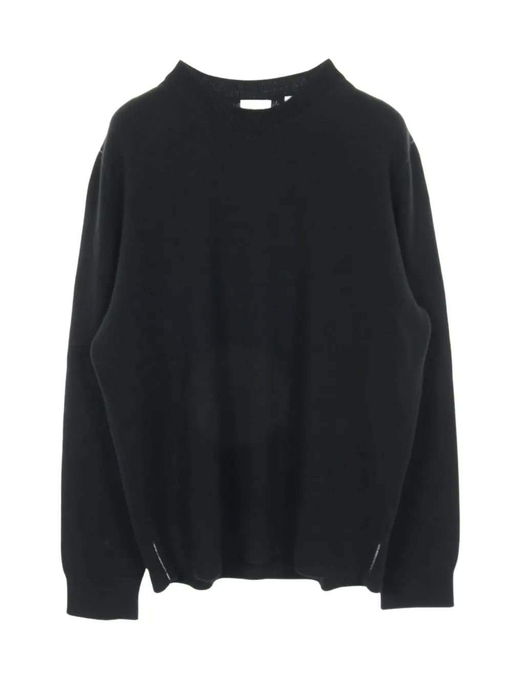 Burberry Pre-Owned 2020s Kaschmirpullover mit Rundhalsausschnitt - Schwarz