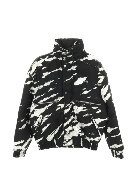 Celine Pre-Owned 2022 tie-dye bomber jacket