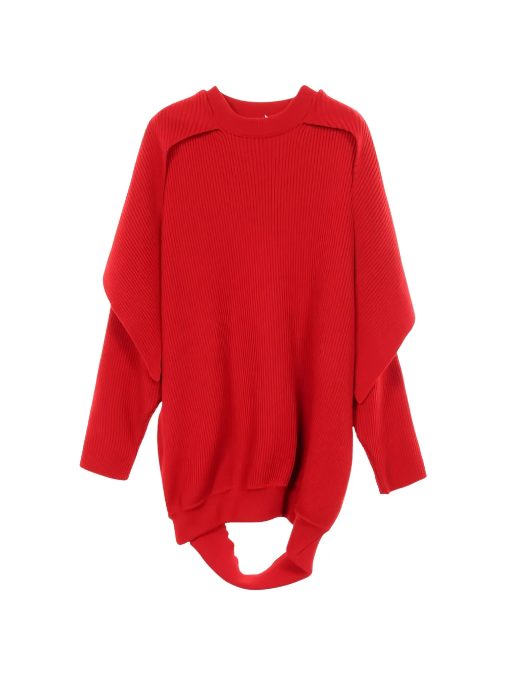 Balenciaga Pre-Owned 2010s cut-out sweater - Rosso