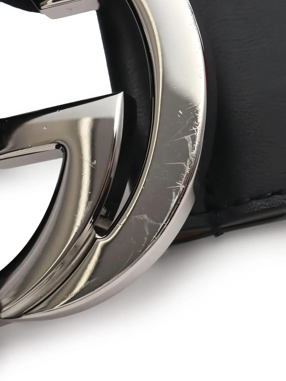 2000s Interlocking G Sherry Line Belt