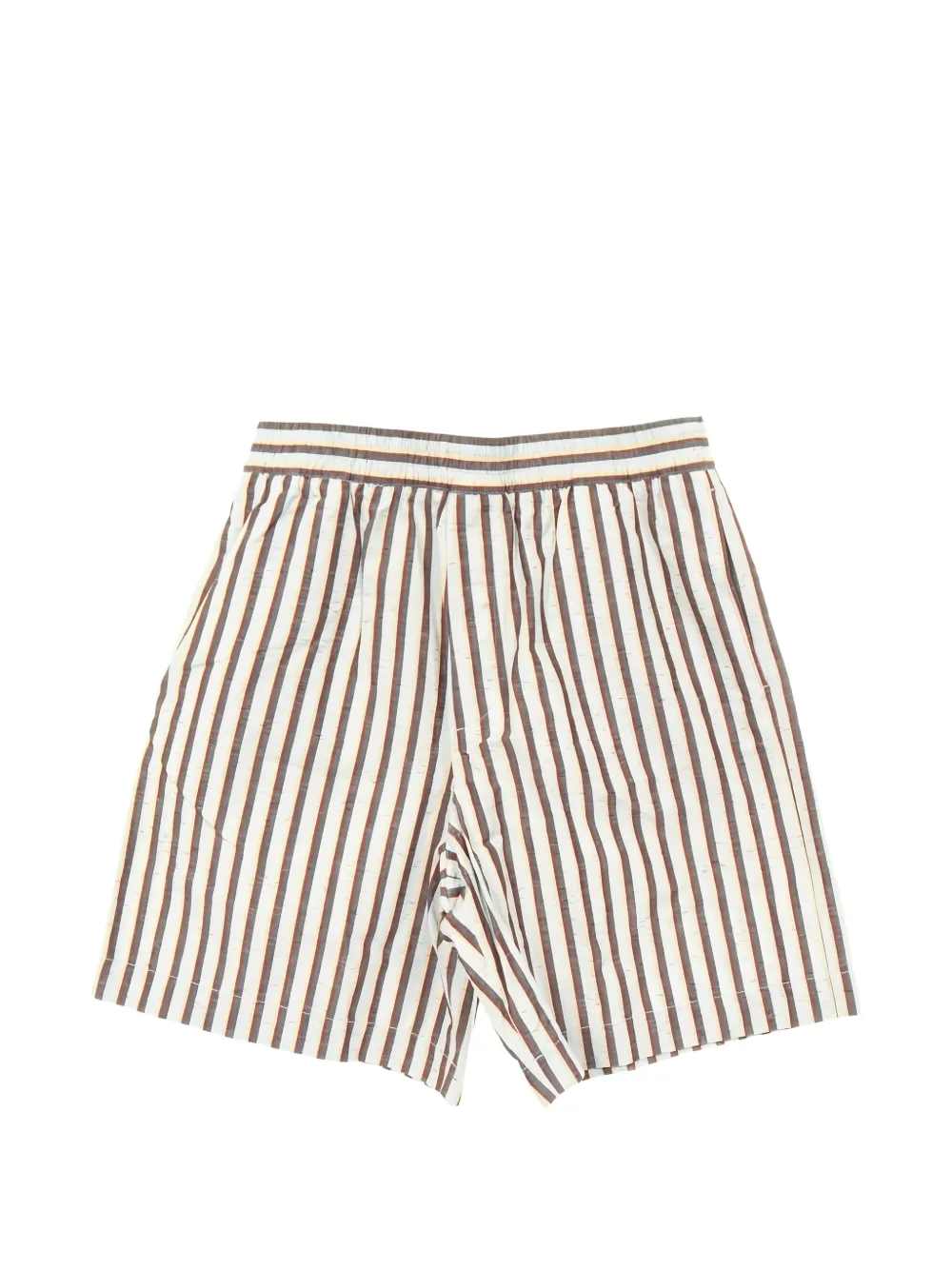 Bottega Veneta Pre-Owned 2010s striped shorts - Bianco