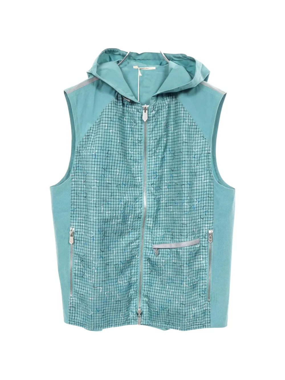Hermès Pre-Owned Gilet reversibile con cappuccio anni 2010 - Blu