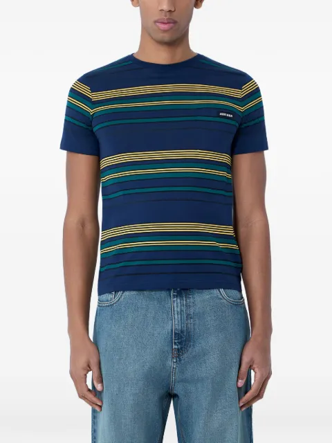 Miu Miu striped chest-pocket T-shirt
