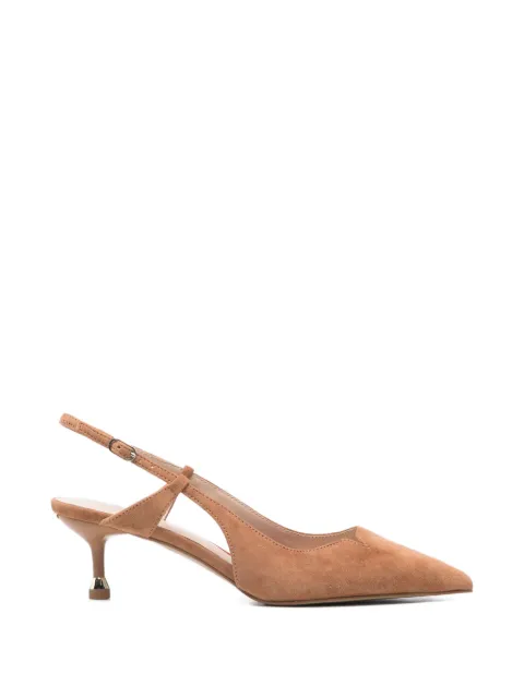 LIU JO suede slingback pumps