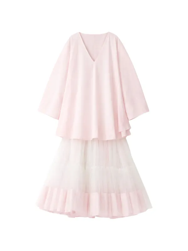 Jacquemus Paysan パフスリーブ ミニドレス | ピンク | FARFETCH JP
