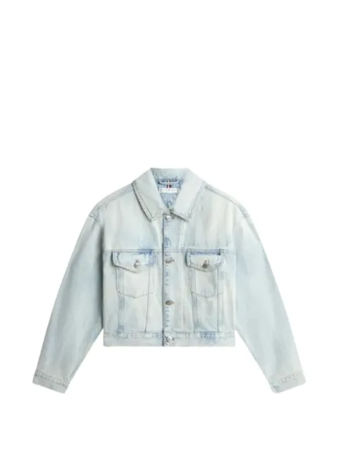 Tommy Hilfiger Giacca denim con logo ricamato