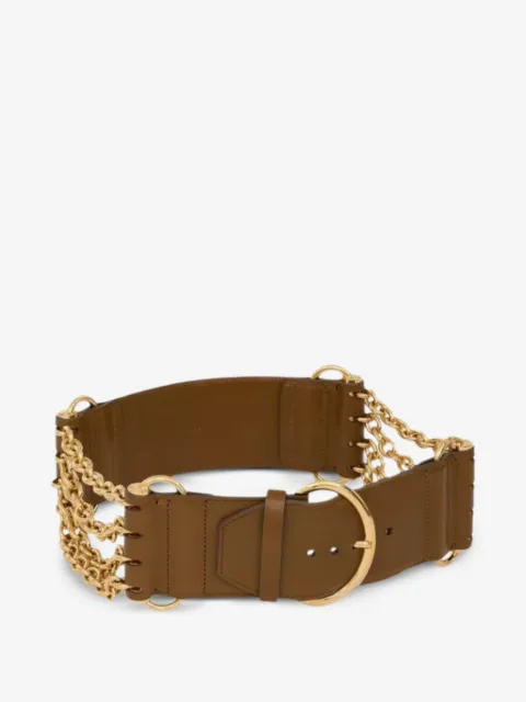 Chloé chain-detail belt