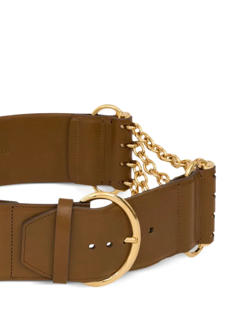 Chloé Chain-detail Belt - Green 